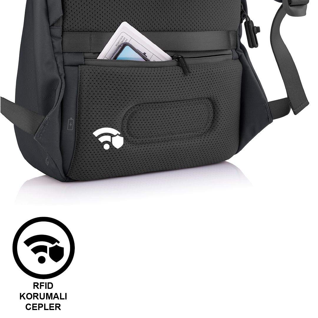 XDDesign Bobby Soft 16L Anti-Theft Laptop Backpack with Padded 15.6