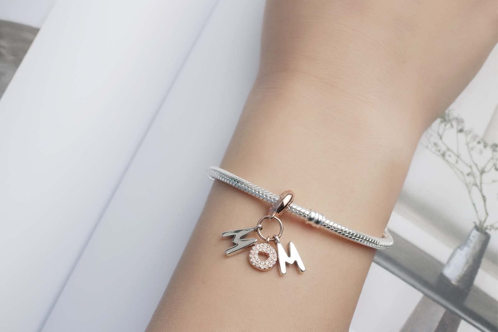 925 Sterling Silver Charm Beads & Pendants for Bracelets - Elegant Jewelry Gifts for Women, Birthday, Christmas, Mother's Day - Perfect for Layering, Stacking & Everyday Wear