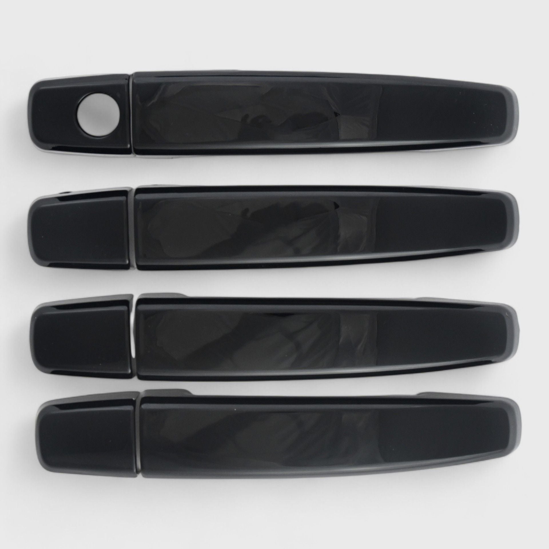 Gloss Black Chrome Delete Door Handle Cover for Cars - No Smart Key (DH6321BLK) | Upgrade Your Vehicle's Exterior Style & Protection
