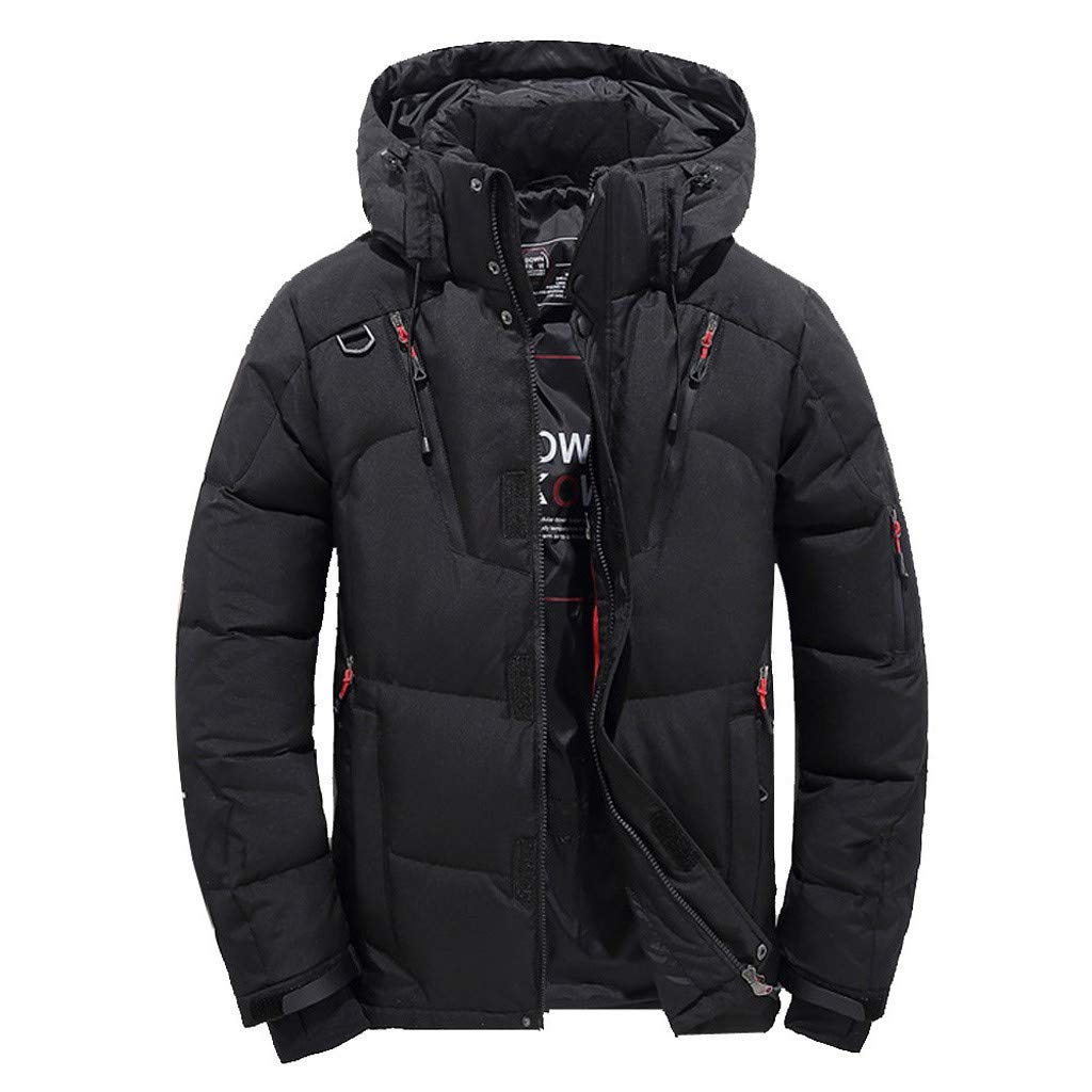 Premium Men's Winter Hooded Zipper Jacket - Warm Casual Coat for Boys & Men | Outdoor Activities, Daily Wear & Cold Weather Protection
