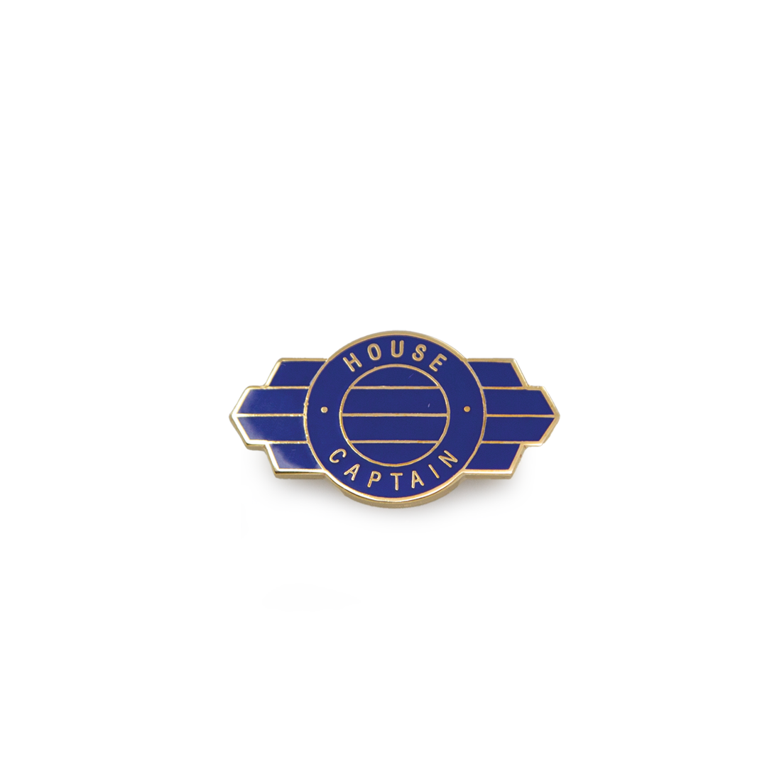 House Captain Badge - Premium Quality Student Leadership Badge for School Prefects & Monitors - Perfect for Award Ceremonies, Student Council Events & Classroom Recognition