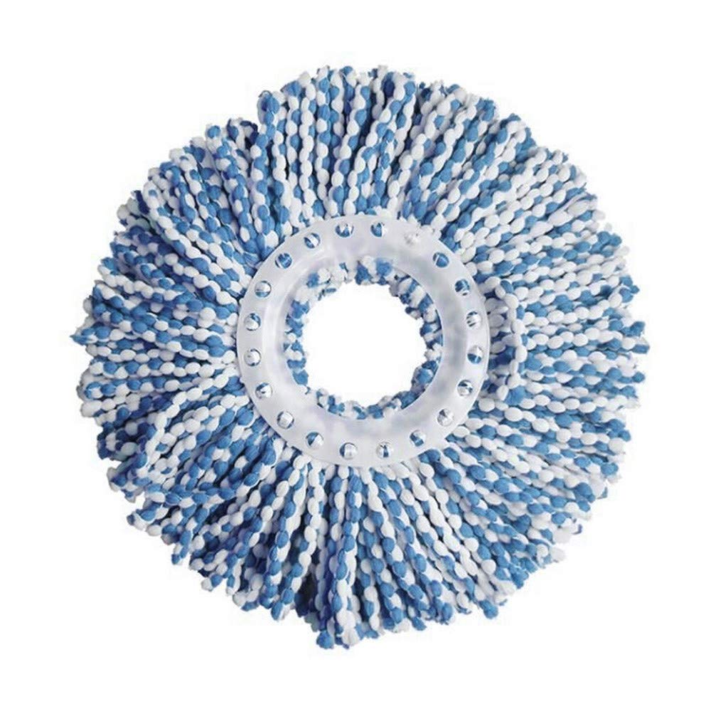 Selomore 360 Rotating Microfiber Mop Head - Easy Spin Floor Cleaning Replacement for Quick Home & Kitchen Cleaning | Perfect for Hardwood, Tile & Laminate Floors