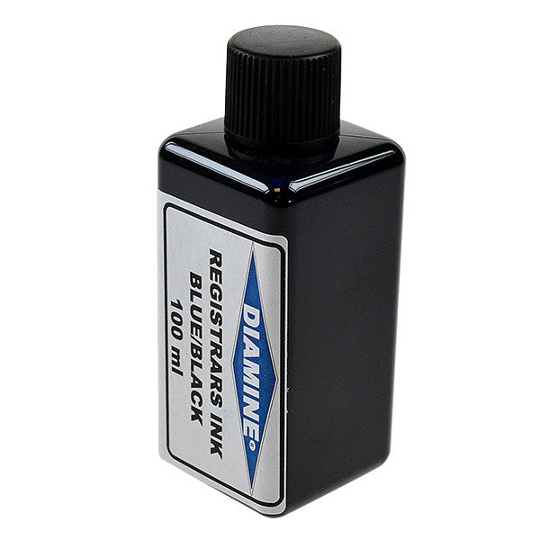 Diamine Registrar's Ink - 100ml Bottle for Fountain Pens - Perfect for Calligraphy, Legal Documents & Professional Writing