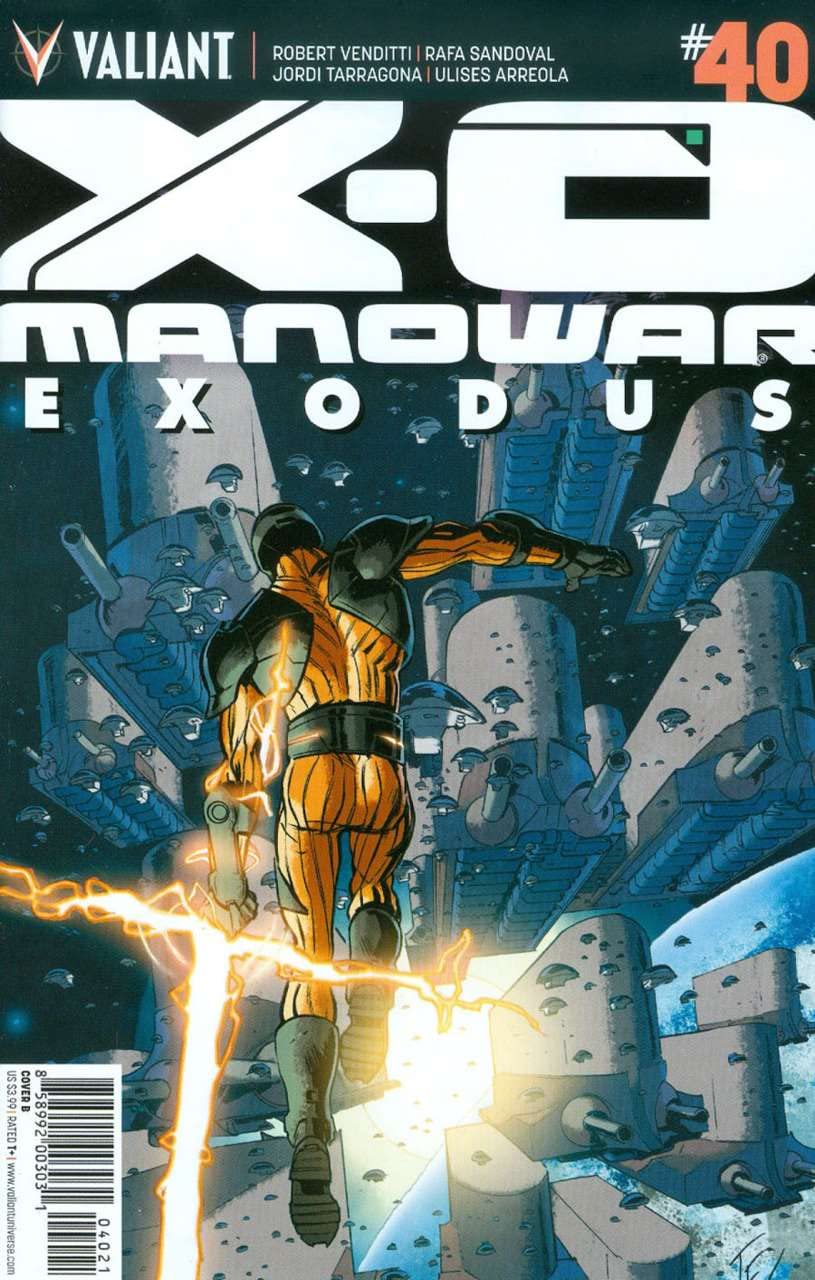 X-O Manowar (3rd Series) #40B VF - Valiant Comics Exodus Issue | Collectible Comic Book for Superhero Fans & Comic Collectors - Perfect for Display, Gifts, and Investment