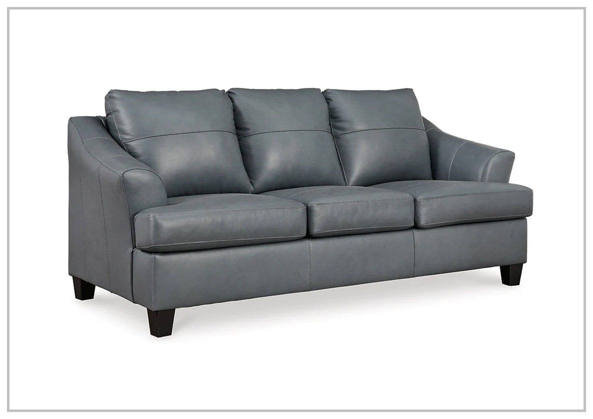 Gio Italia Geneva 3-Seater Queen Size Leather Sofa Bed - Convertible Sleeper Sofa for Living Room, Guest Room & Small Spaces