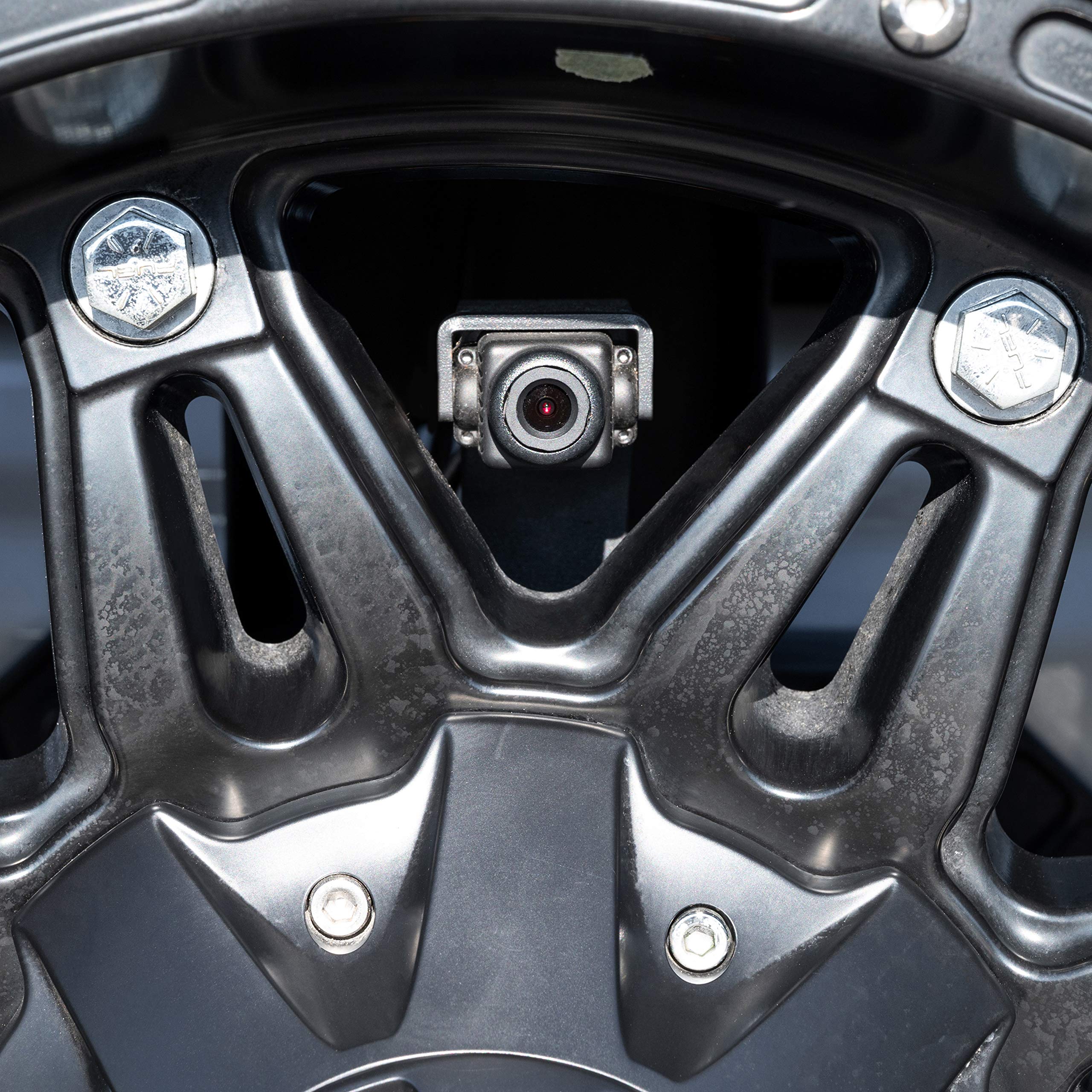 EchoMaster PCAM-JP3 Spare Tire Mount Backup Camera Kit - Compatible with 2007-2018 Jeep Wrangler JK & JL Models - Easy Installation, Enhanced Rear Visibility for Off-Roading & Parking Safety