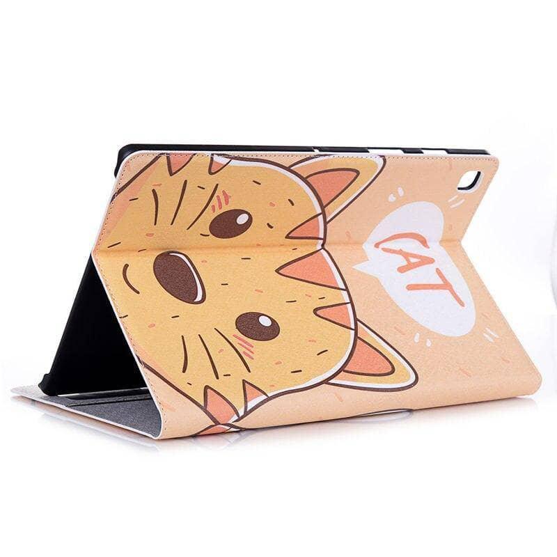 Samsung Galaxy Tab A 10.1 (2019) T510/T515 SM-T510 Tablet with PU Leather Animal Print Flip Stand Case - Perfect for Work, Study & Entertainment