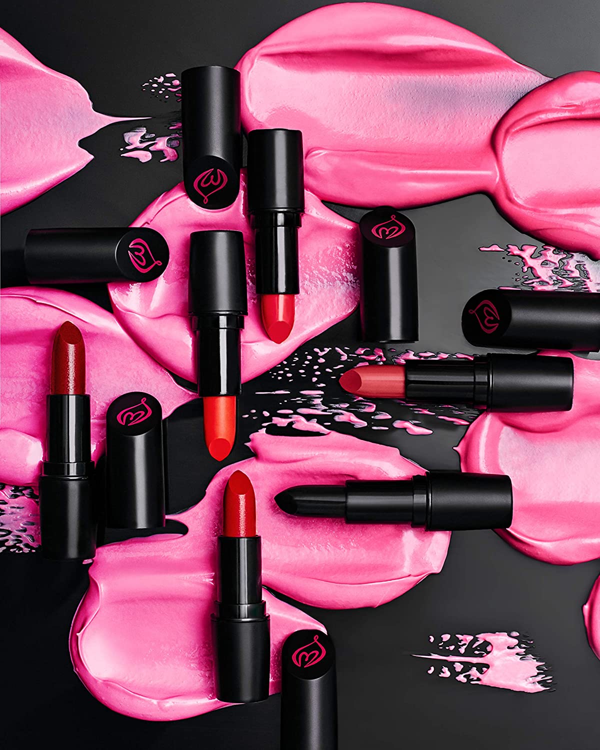 Folly Fire Matte Lipstick - Creamy Long-Lasting Matte Finish, 0.16 oz (Sunset Blvd) | Perfect for Everyday Wear, Date Night & Special Occasions