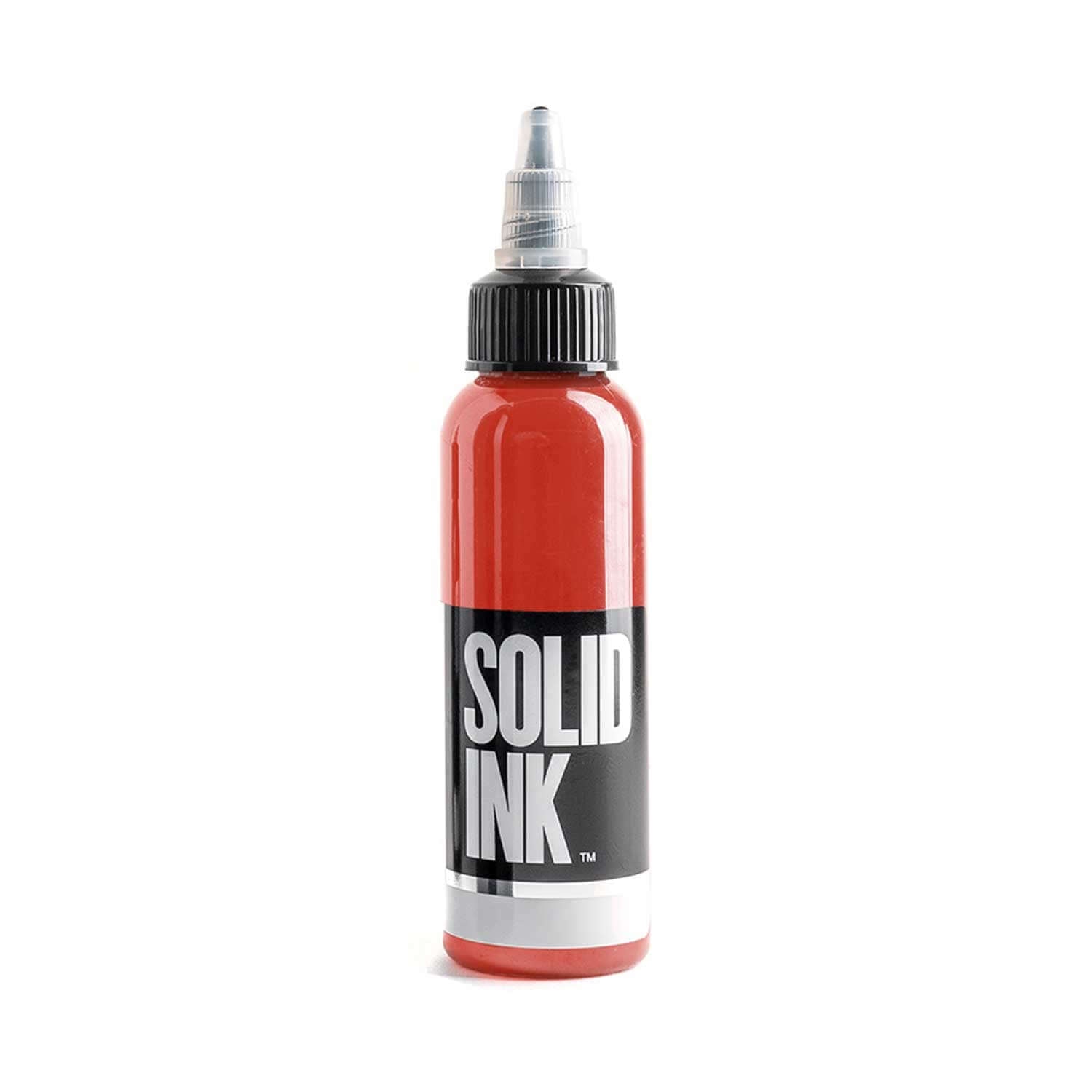 Premium Red Solid Ink Stamp Pad - 1 Oz Refill for DIY Crafts, Scrapbooking & Office Use