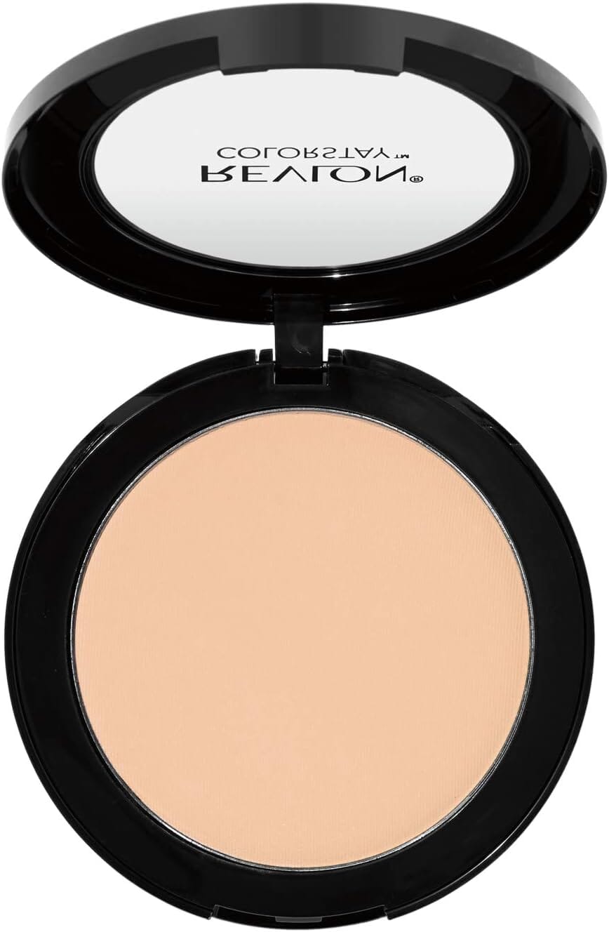 Revlon ColorStay Pressed Powder - Light Medium (830) 8.5g, Oil-Control & Long-Lasting Makeup for All-Day Wear - Perfect for Oily Skin & Touch-Ups On-The-Go