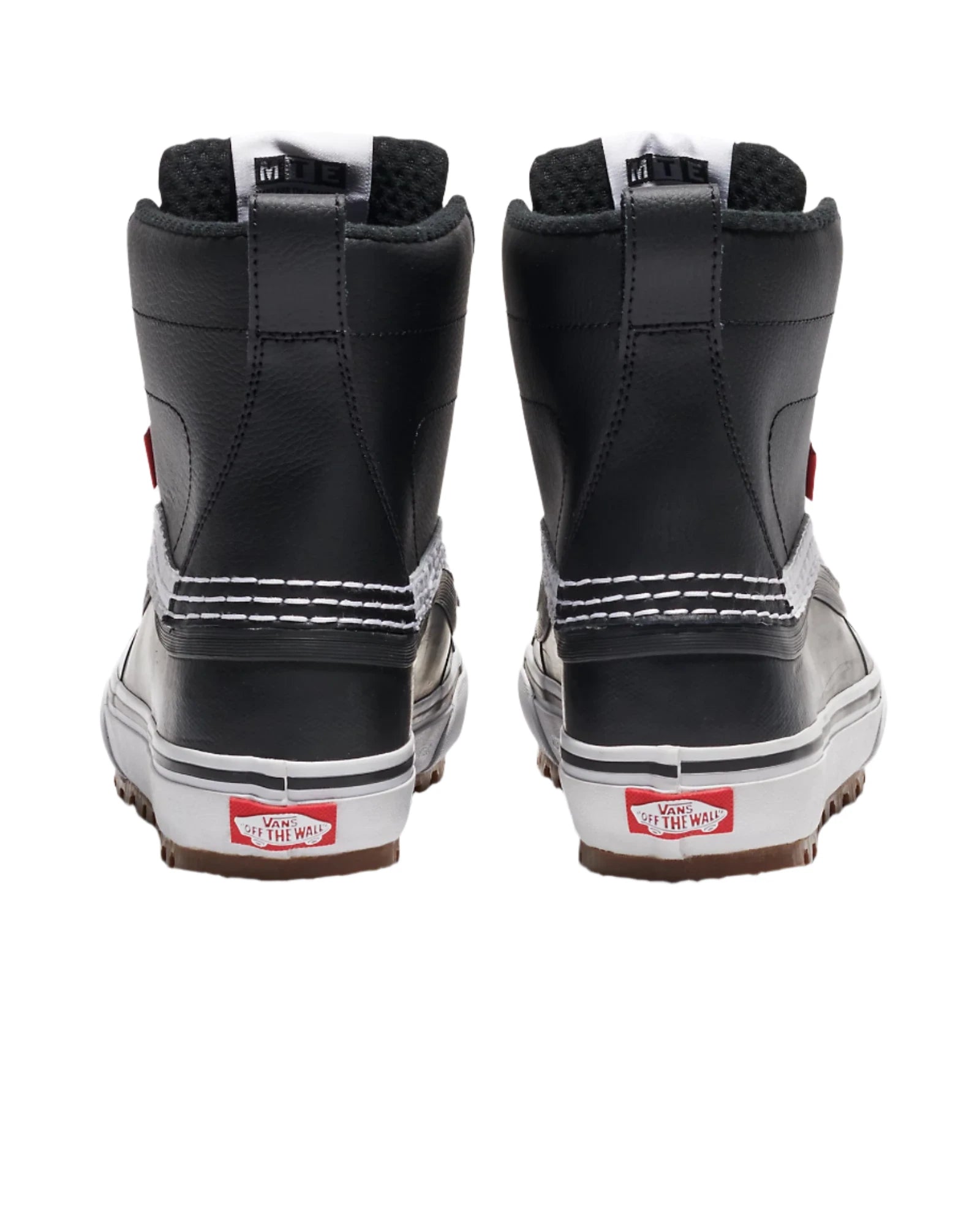 VANS Standard Mid Snow MTE Boots for Men & Women - Waterproof Winter Hiking Shoes, Black/White - Perfect for Snow, Hiking & Outdoor Adventures