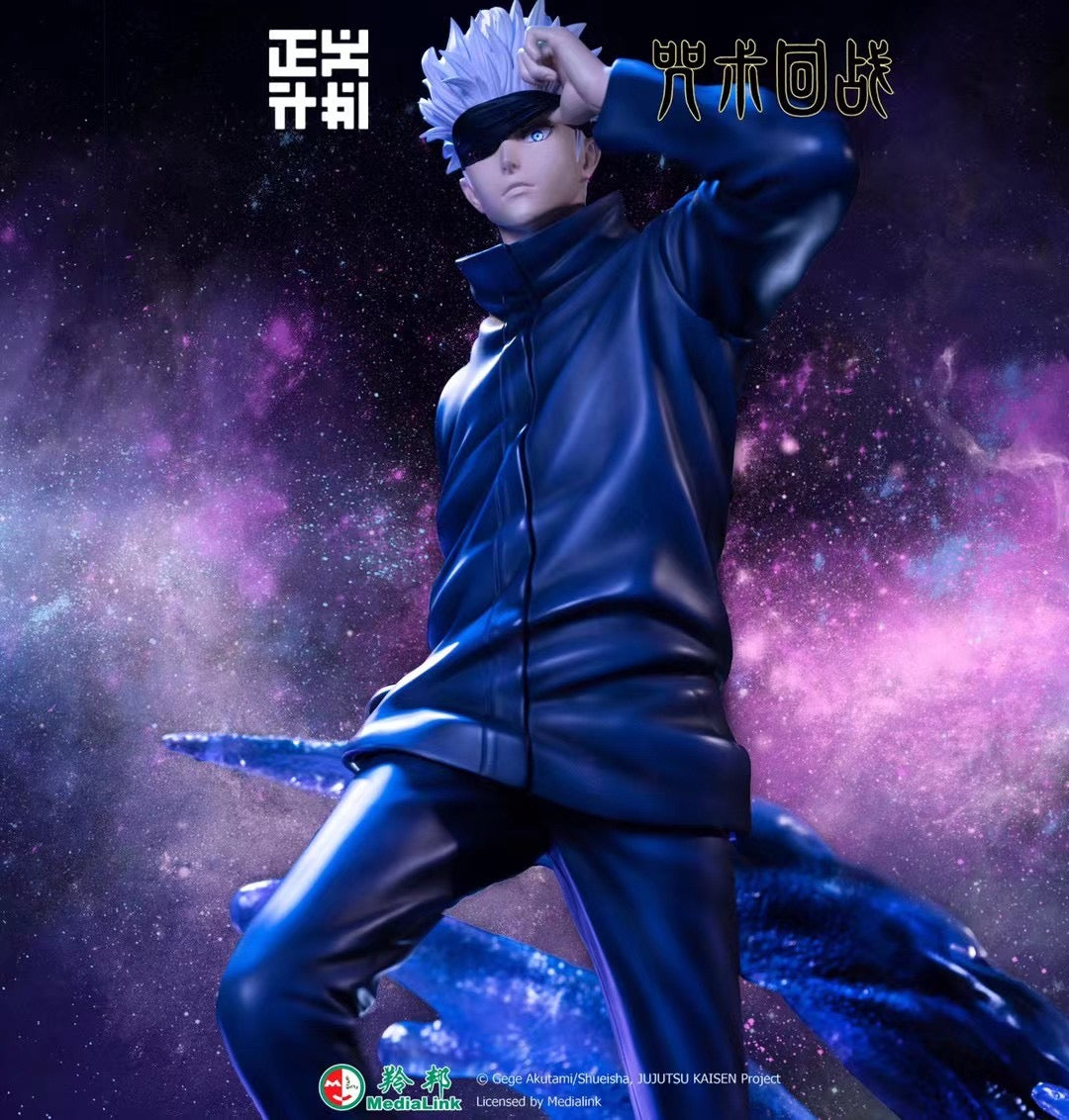 Official Medialink Satoru Gojo Ver. A Anime Figure - Jujutsu Kaisen Collectible for Display & Gift