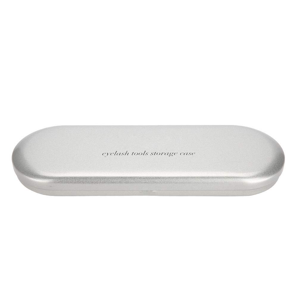 Eyelash Extension Tweezers Organizer Case - Professional Makeup Tool Storage Box for Beauty Salon & Home Use