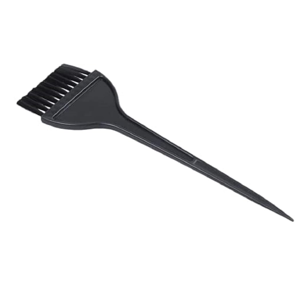 ZAUKY Professional Plastic Hair Coloring Brush & Single Dye Applicator - Salon Quality Hair Dye Tools for Women & Men (1-Pack) - Perfect for DIY Hair Coloring, Highlights, Root Touch-Ups & Salon Use