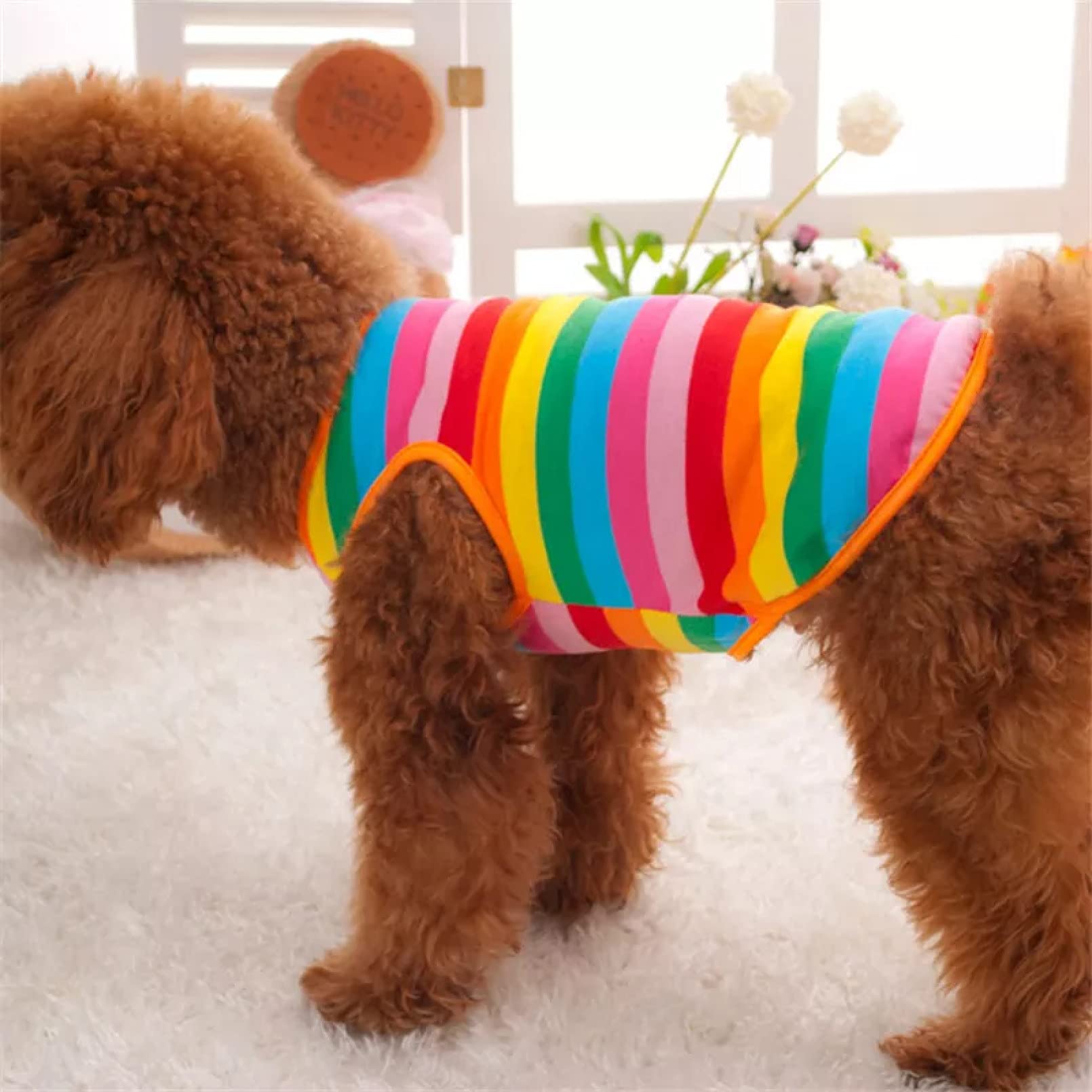 Cute Spring & Summer Pet Dog T-Shirt - Soft Cotton Casual Shirt for Small Dogs & Cats - Perfect for Chihuahua, Puppies & Kittens - Ideal for Outdoor Walks, Playtime & Photo Shoots