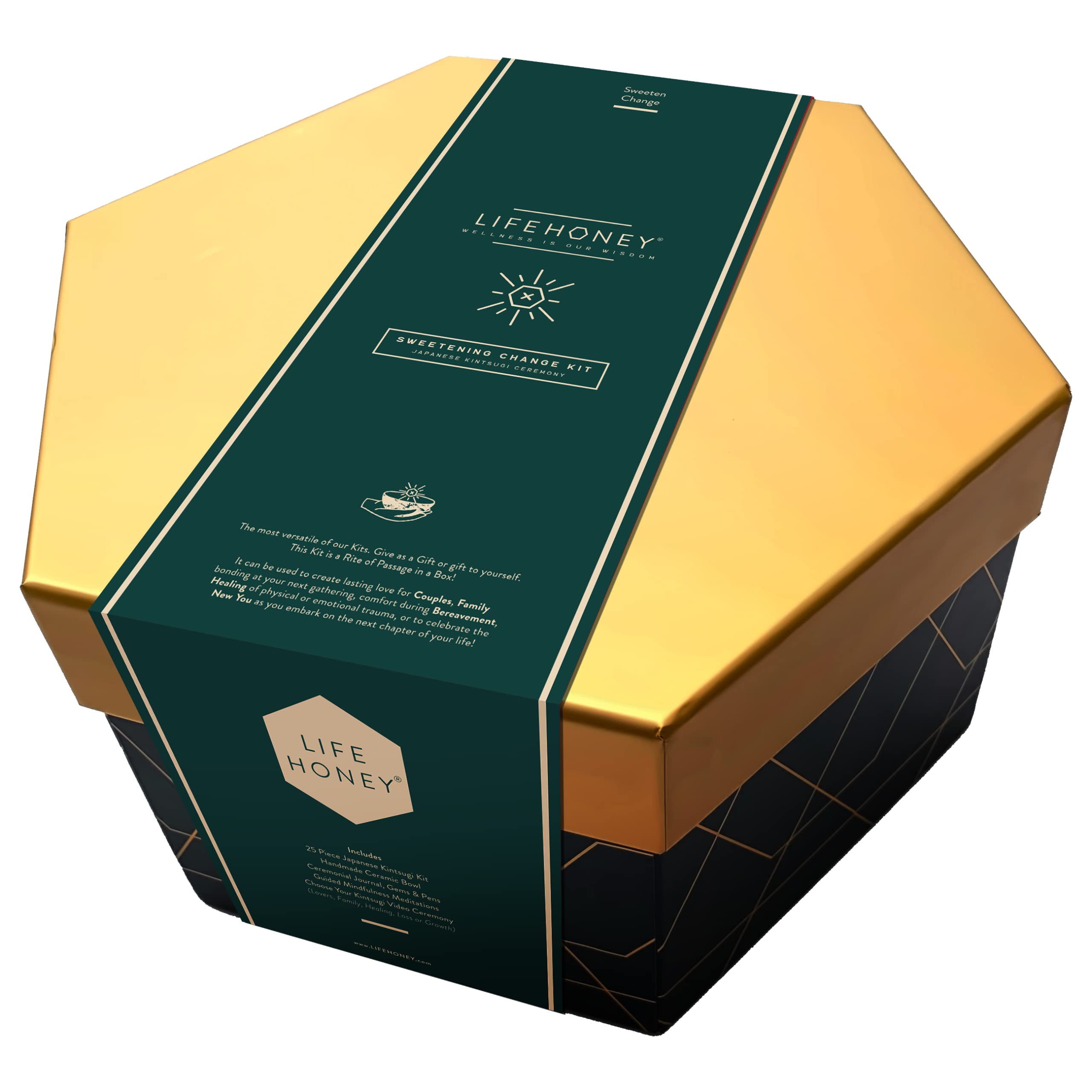 Japanese Kintsugi Ceremony Kit - Unique Corporate & Personal Gift for Weddings, Funerals, Baby Showers & Life Milestones | Perfect for Healing, Celebration & Cultural Experience
