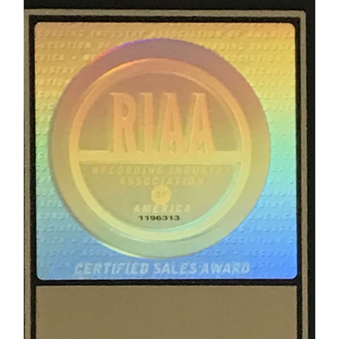Diana Krall Live in Paris RIAA Certified Gold Album Award - Perfect for Jazz Lovers & Music Collectors