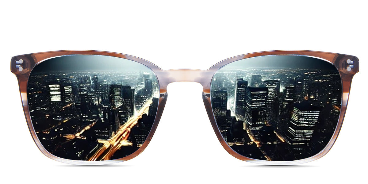 Milong Men's Prescription Polarized Sunglasses - UV Protection, Anti-Glare for Driving, Fishing & Outdoor Activities