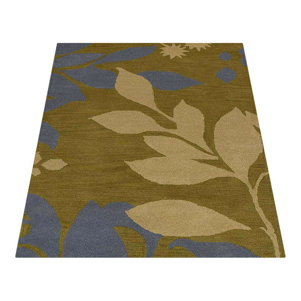 Premium Gentian Hand Tufted Rug - Soft & Durable Wool Area Rug for Living Room, Bedroom - Boho Chic Home Decor