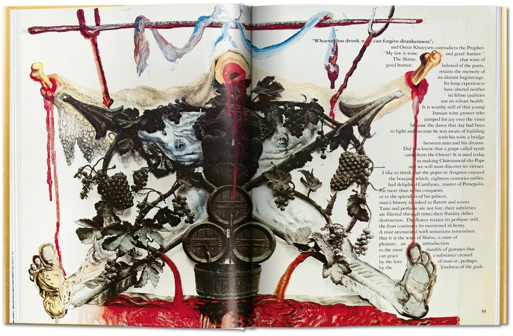 Dali The Wines of Gala - Salvador Dali Inspired Wine Book | Art & Wine Lovers Gift | Perfect for Wine Tasting Parties & Home Decor