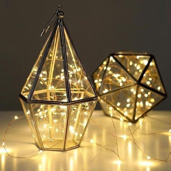 33 FT 100 LED Warm White Waterproof Fairy String Lights with AC Plug - Perfect for Indoor/Outdoor Christmas, Wedding, Party, and Garden Decorations