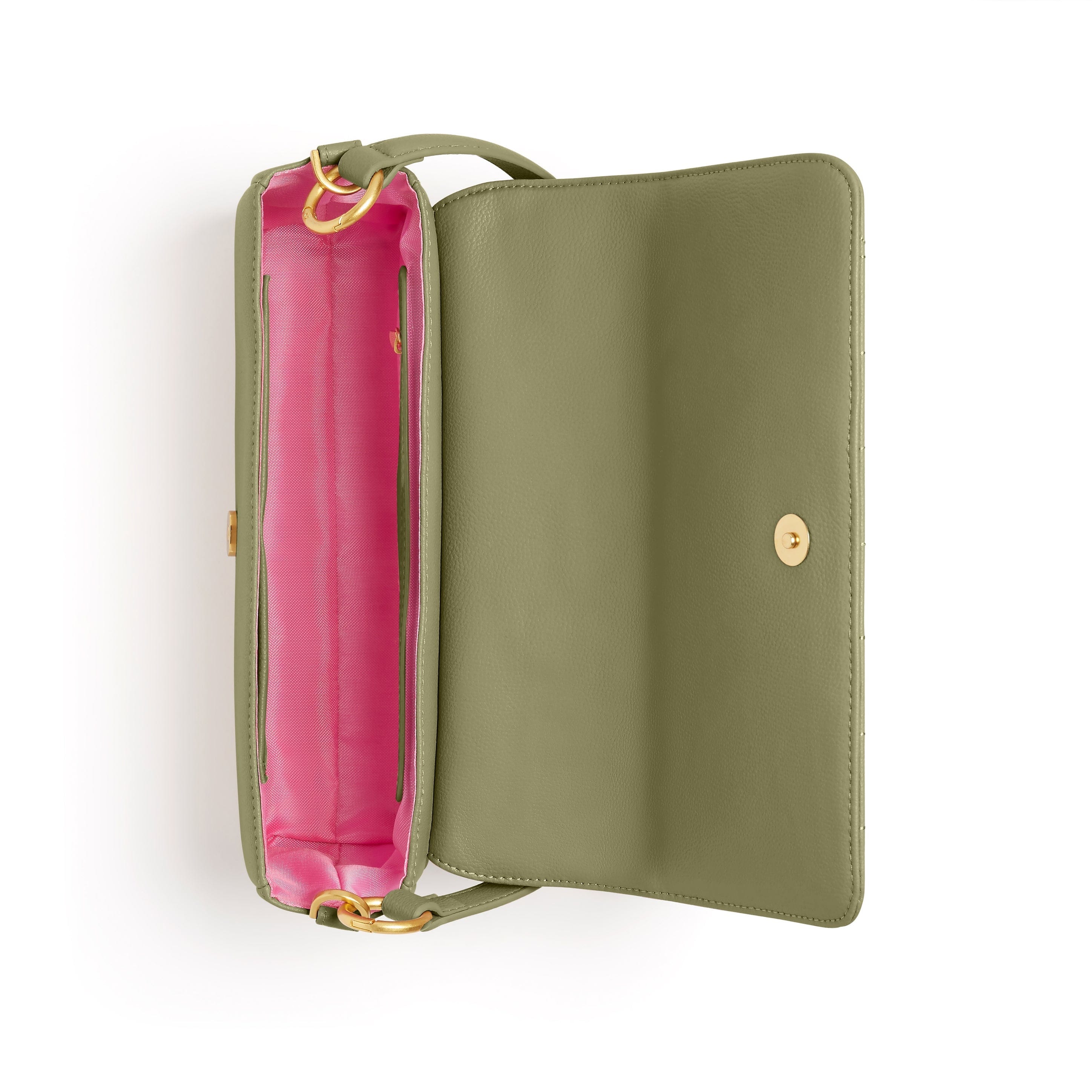 Eco-Friendly Vegan Leather Crossbody Bag for Women - Stylish Green Handbag Perfect for Travel, Work & Everyday Use