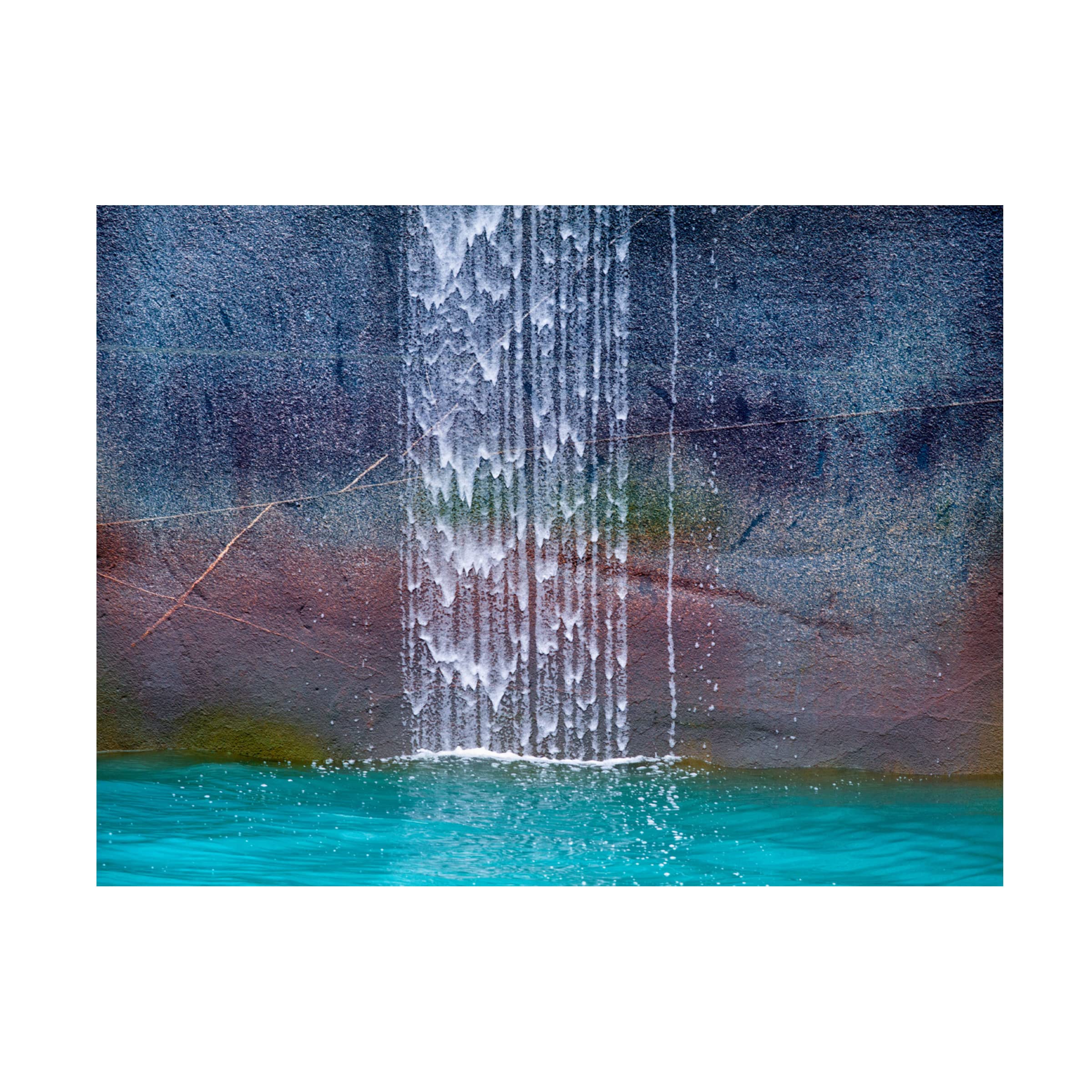 Trademark Fine Art 'Waterfall' Canvas Wall Art Print by Ignacio Palacios - Nature Landscape Painting for Living Room, Bedroom & Office Decor