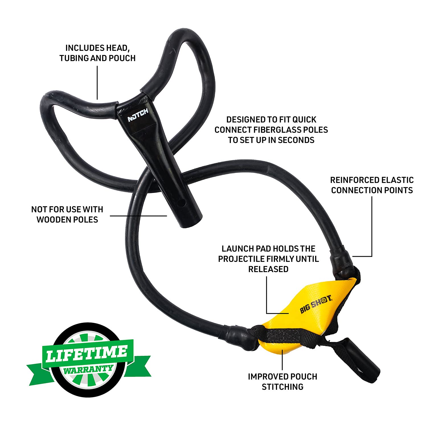 Notch Big Shot Kit with Trigger (Set1029D) - Professional Tree Climbing Gear for Arborists & Outdoor Enthusiasts