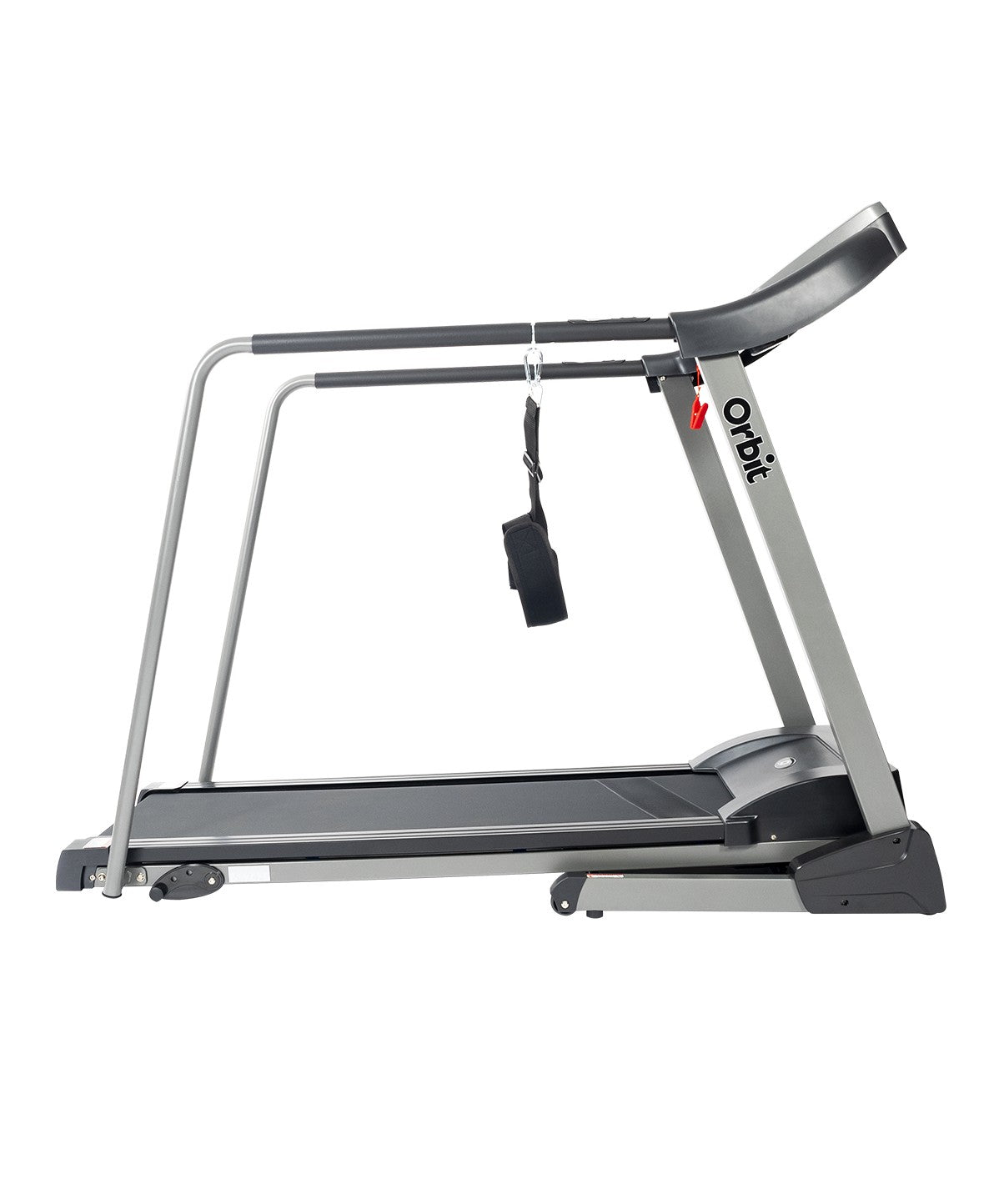 SteadyStrider Treadmill with Safety Rails - Foldable Home Exercise Equipment for Running & Walking - Perfect for Home Gym, Cardio Workouts & Indoor Fitness Training