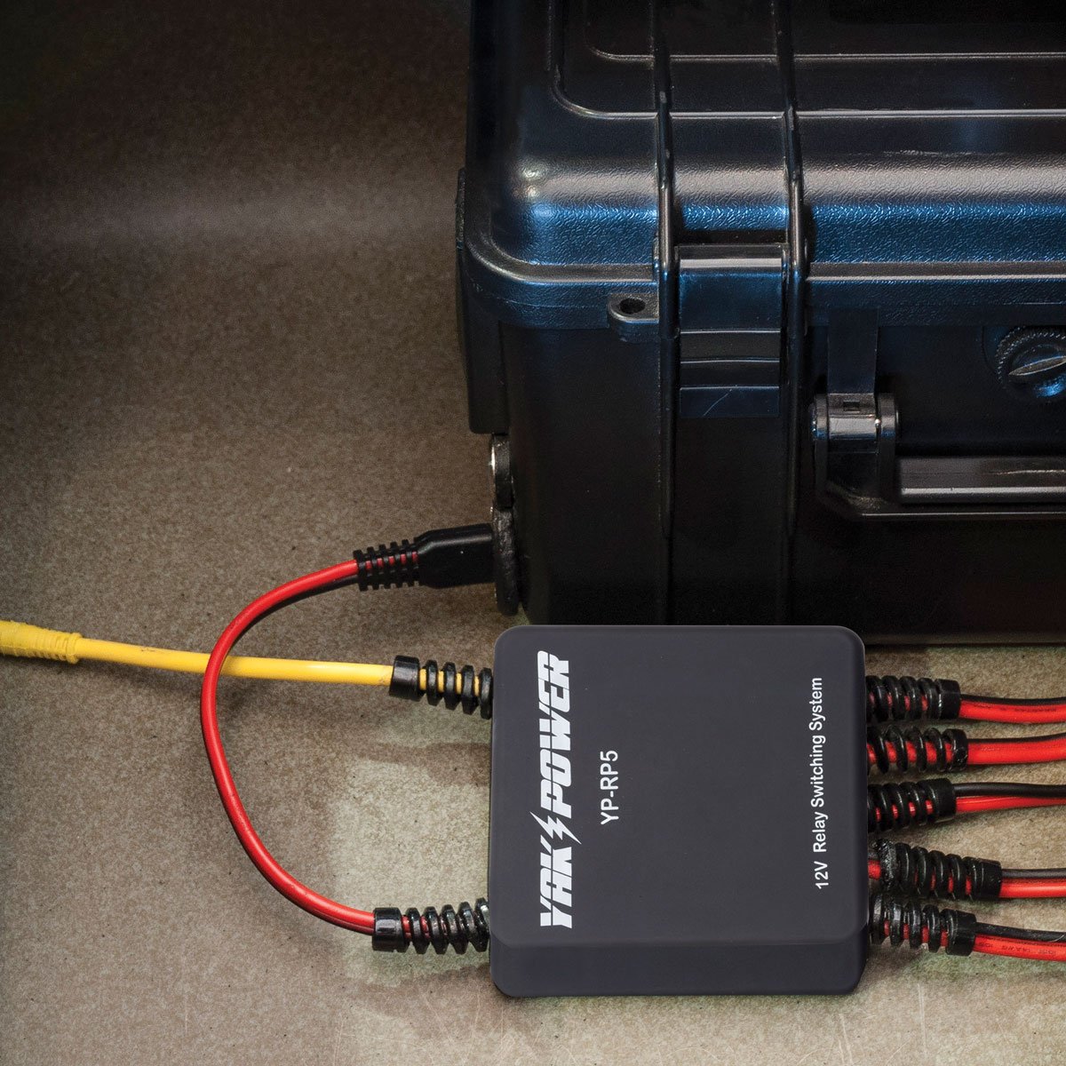 Yak-Power YP-RP5R 12V Power Panel Switching System - Plug & Play Kayak Electronics Control for Lights, Fish Finders & More | Perfect for Kayak Fishing & Outdoor Adventures