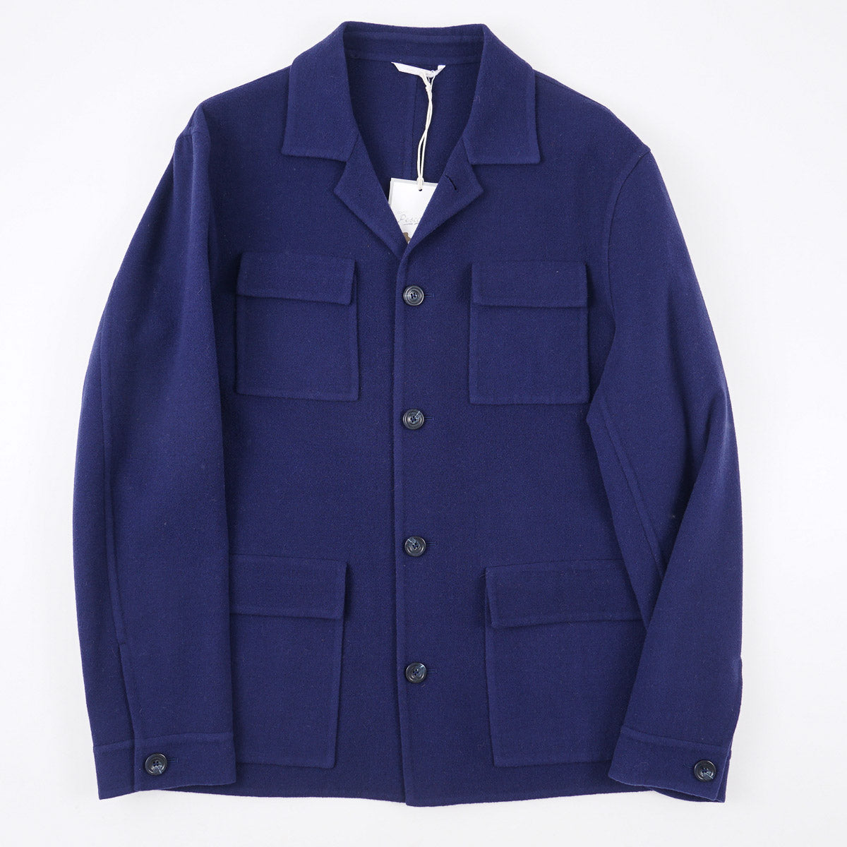 Premium Marco Pescarolo Flannel Wool Cashmere Jacket for Men - Warm & Stylish Winter Coat for Outdoor Activities, Travel & Casual Wear