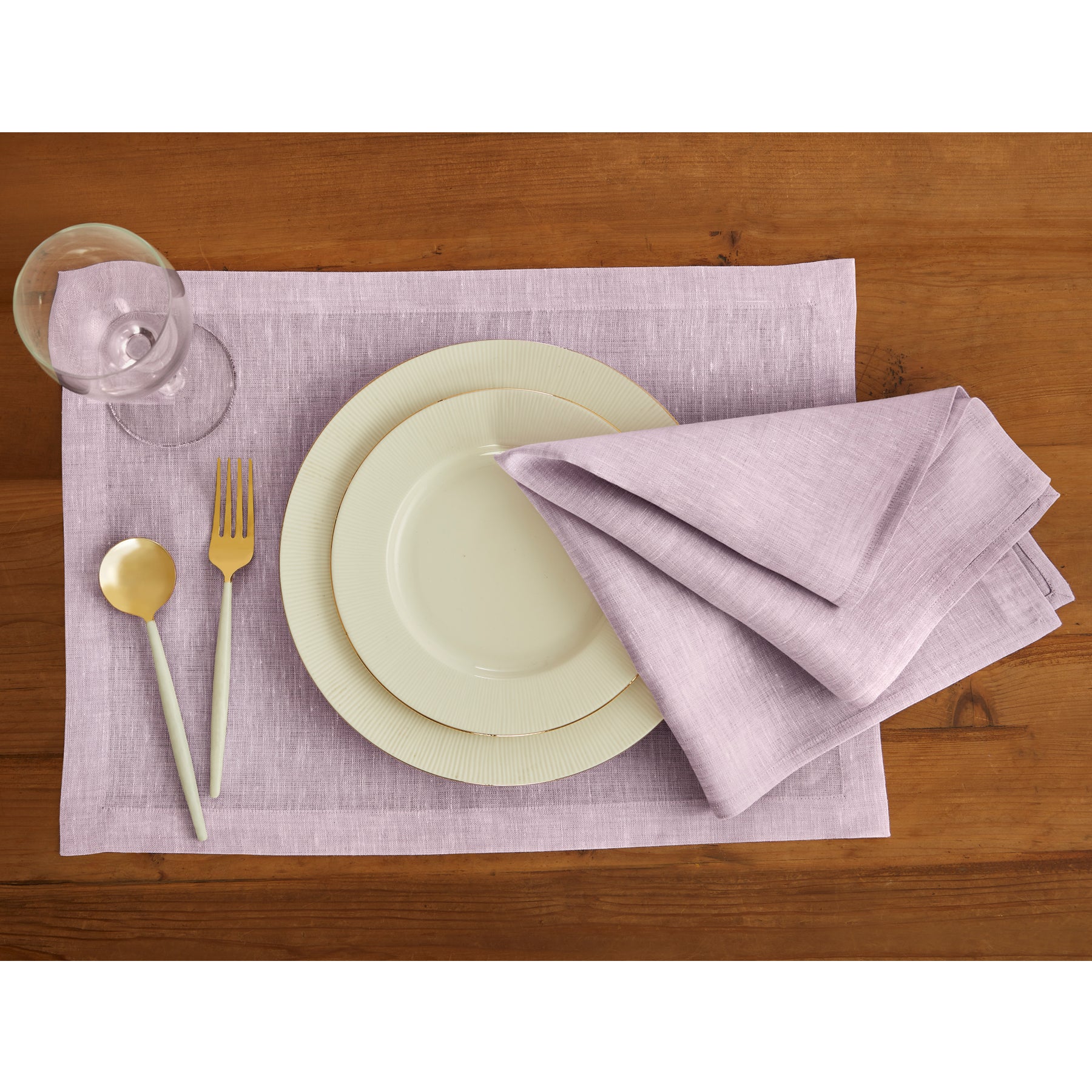 Premium Linen Napkins Set - Soft & Elegant for Dining, Parties & Special Occasions - Athena Collection