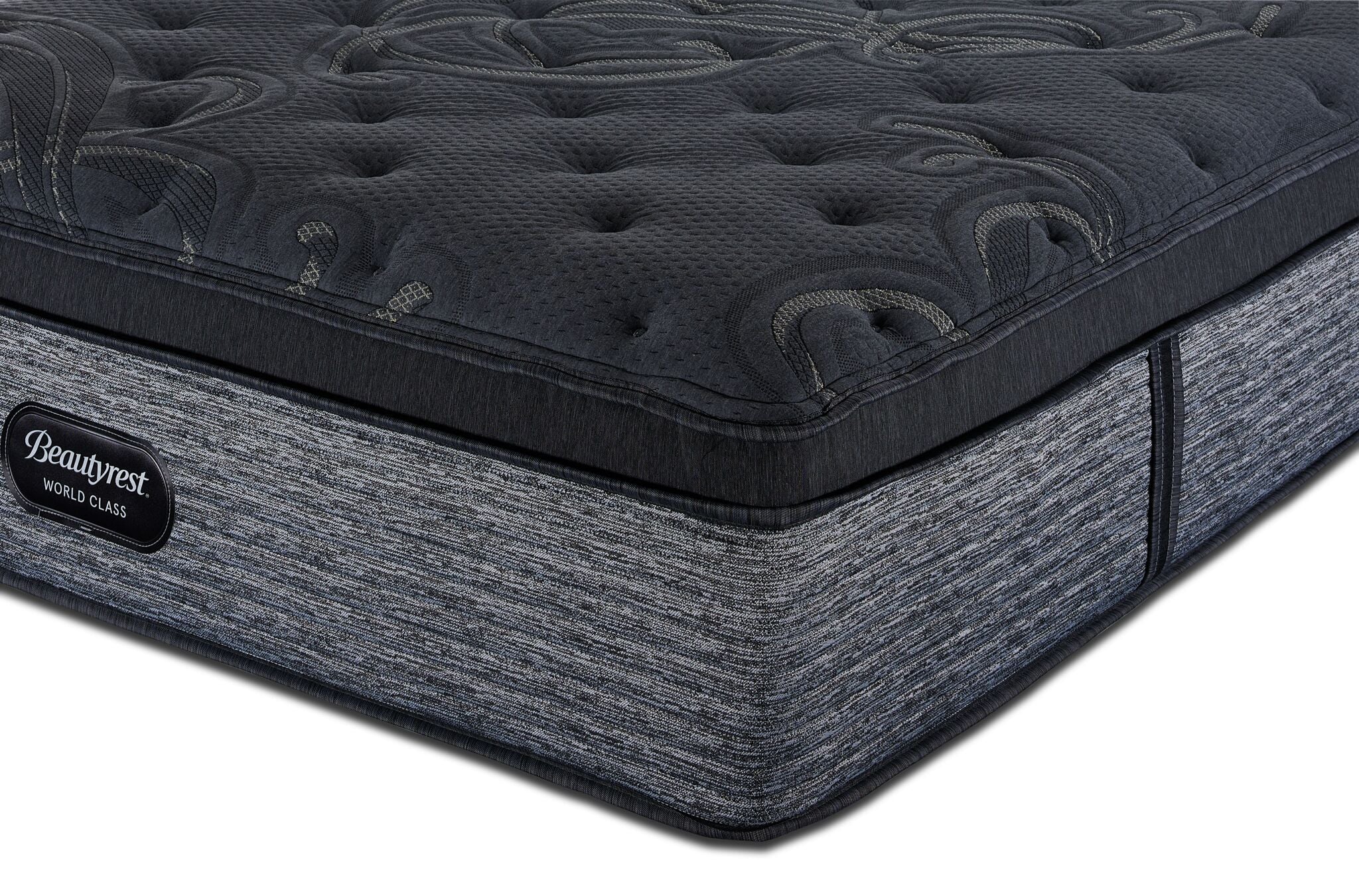 Beautyrest World Class Grandeur 2.0 Plush Full Mattress - Ultra Soft Luxury Bed for Side Sleepers & Couples - Perfect for Master Bedrooms & Guest Rooms