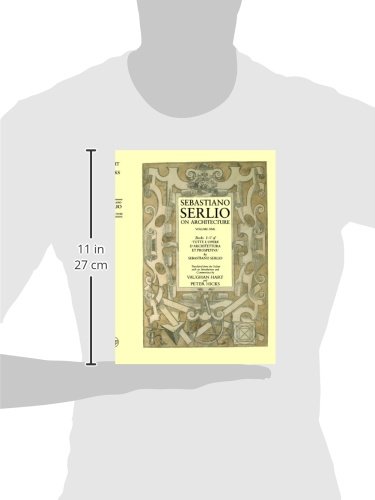 Sebastiano Serlio on Architecture: Volume 1 Books I-V - Renaissance Architectural Treatise for Designers & Historians | Perfect for Academic Study & Art Collections
