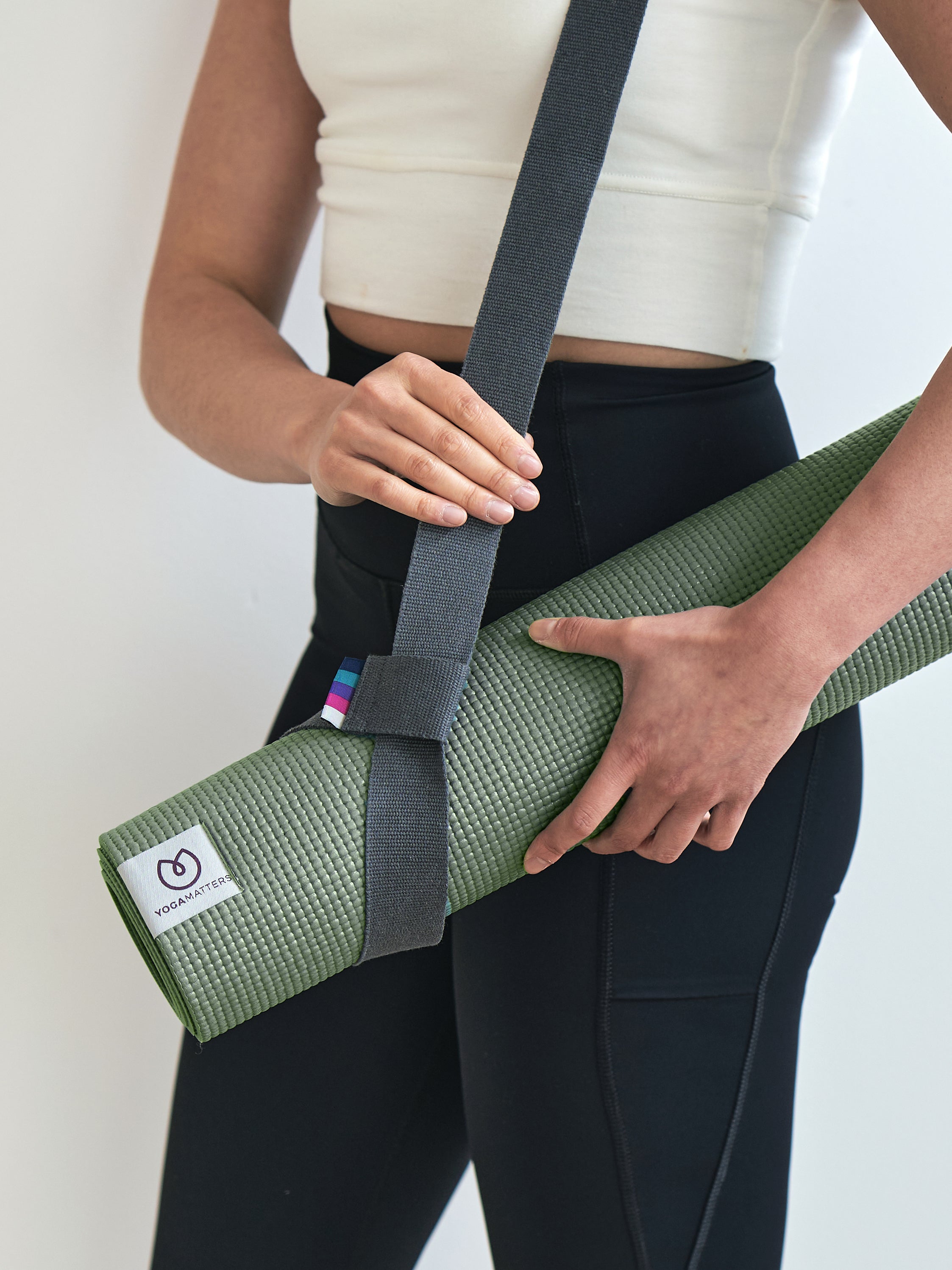 Yogamatters Sticky Yoga Mat - Non-Slip Eco-Friendly Exercise Mat for Yoga, Pilates & Home Workouts - Perfect for Beginners & Professionals