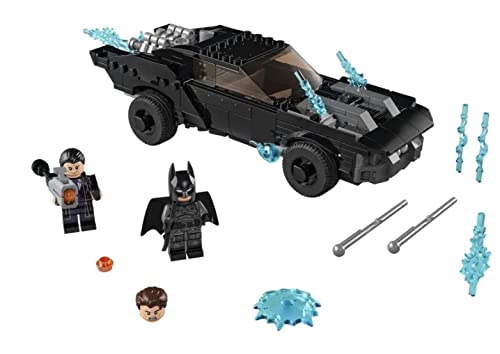 LEGO DC Batman Batcave: The Riddler Face-Off 76183 & Batmobile: The Penguin Chase 76181 Building Toy Set Bundle | Superhero Playset for Kids & Collectors | Creative Play & Display Gift for DC Fans