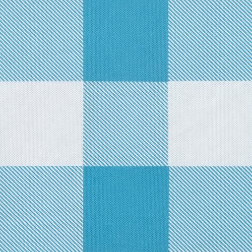 Aqua and White