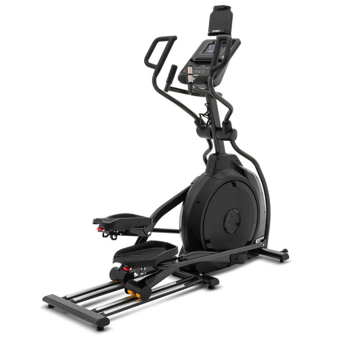 Spirit Fitness XE395 Elliptical Machine - Low Impact Cardio Trainer for Home Gym, Full Body Workout Equipment with LCD Monitor | Perfect for Small Spaces & Apartment Workouts
