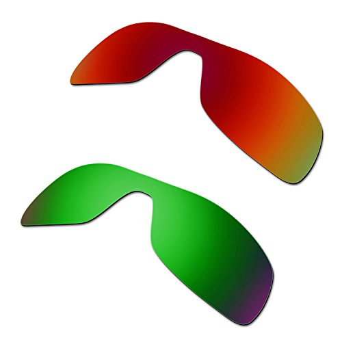 Red/Emerald Green