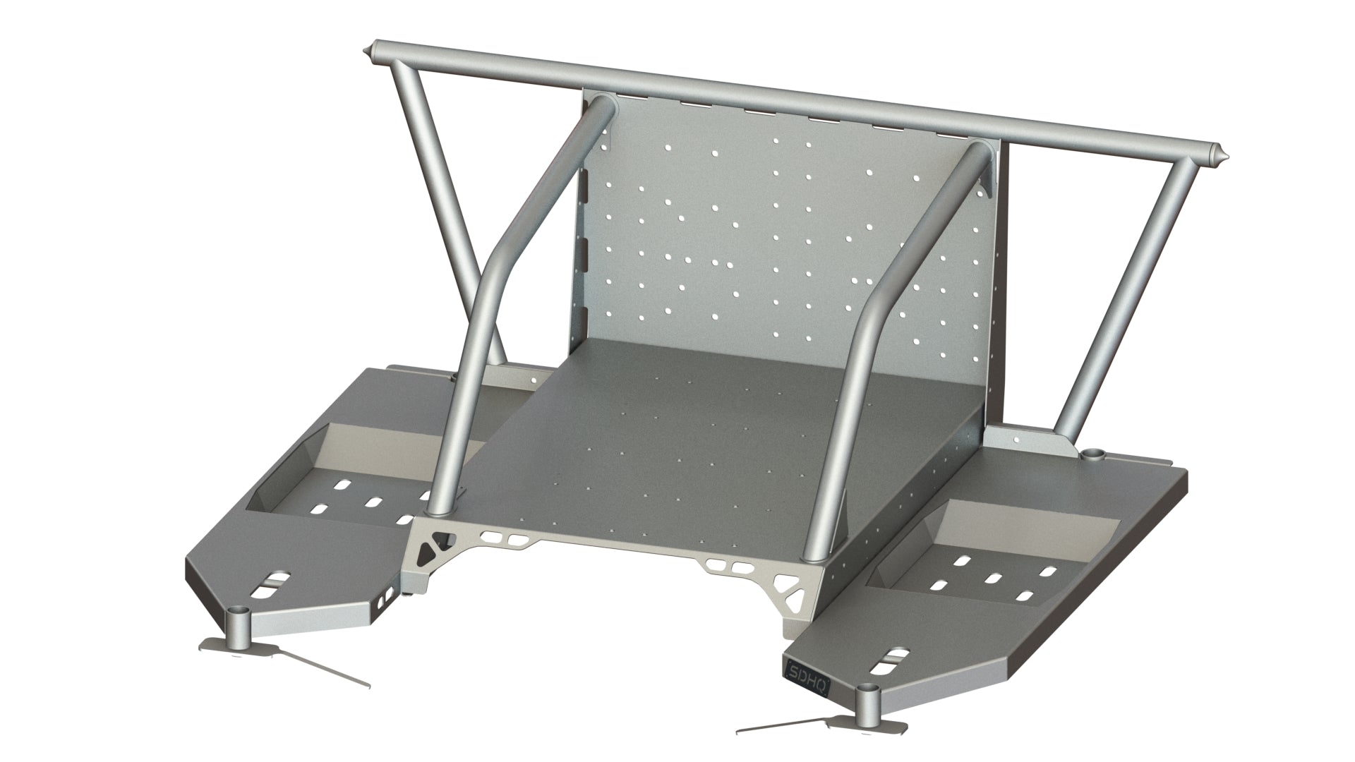 2020-2025 Chevy/GMC 2500/3500 HD SDHQ Built-In Bed Chase Rack - Heavy Duty Truck Accessory for Off-Road & Work Truck Organization