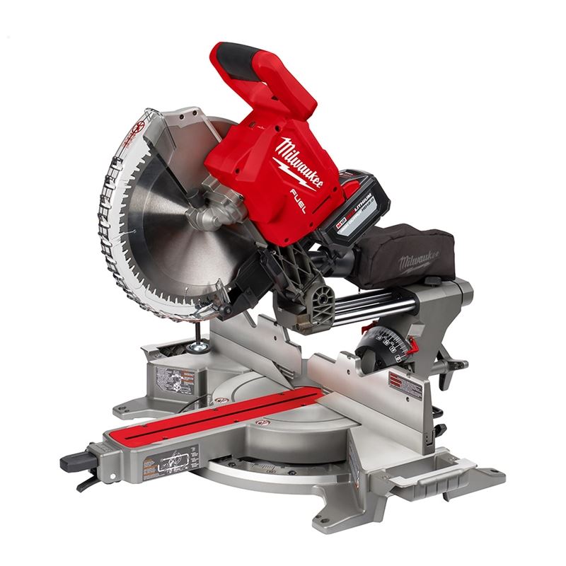 M18 FUEL 18V Brushless Cordless 12-Inch Dual Bevel Sliding Compound Miter Saw Kit - Professional Woodworking & DIY Projects