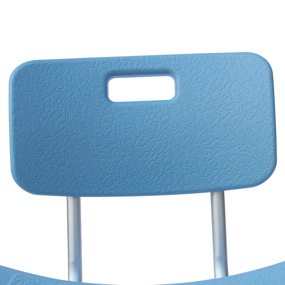 Adjustable Aluminum Alloy Shower Chair for Seniors & Elderly - Comfortable Bath Seat with Non-Slip Feet, Handicap Accessible Bathtub Bench - Ideal for Baby Bathing, Post-Surgery Recovery & Mobility Assistance