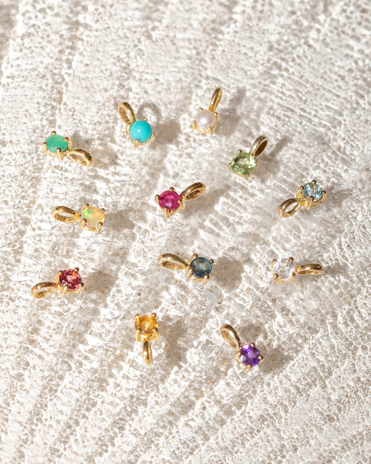 Emerald Birthstone Charm - May Birthstone Jewelry for Necklaces & Bracelets - Perfect Gift for Birthday, Anniversary & Special Occasions