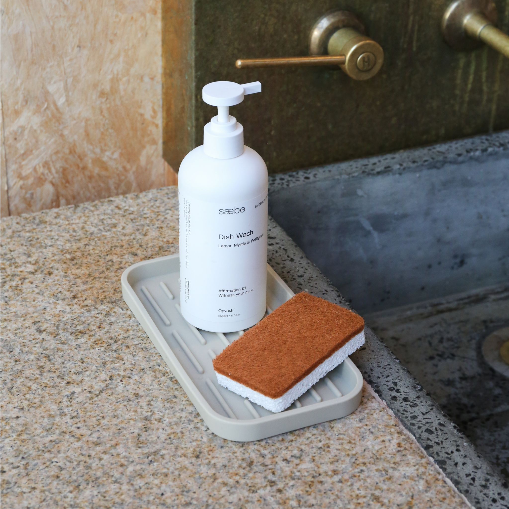 Natural Cellulose and Sisal Scrub Sponge - Eco-Friendly Kitchen Scourer for Pots & Pans (Set of 2, Cinnamon Scent) - Perfect for Dishwashing, Stain Removal, and Gentle Cleaning