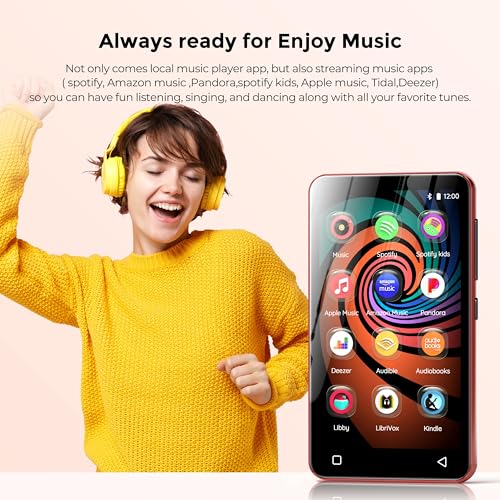 Innioasis 160GB MP3 Player with Bluetooth & WiFi - Android Music Player Supporting Spotify, Amazon Music, Pandora - 4