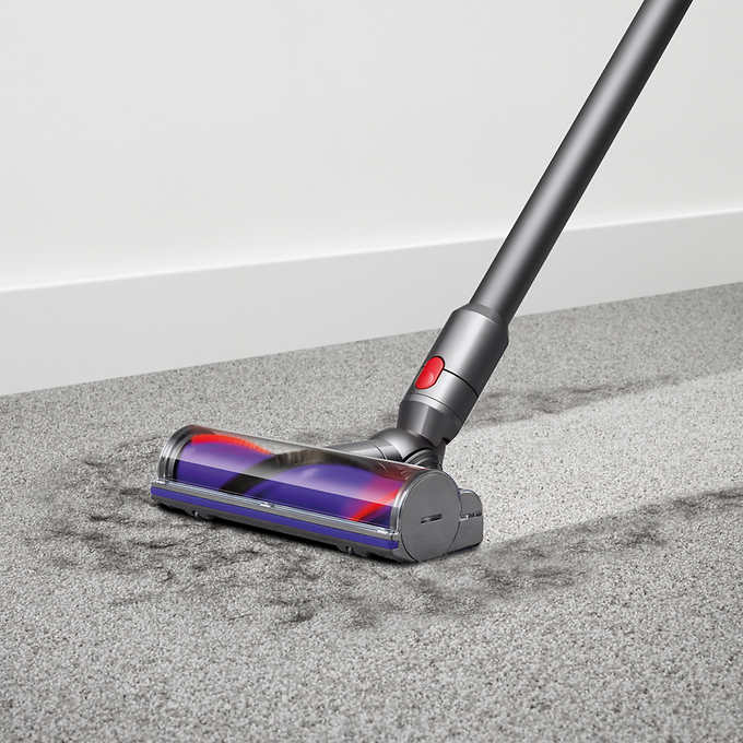 Dyson Cyclone V10 Absolute Cordless Stick Vacuum Cleaner - Powerful Suction for Pet Hair, Hard Floors & Carpets - Perfect for Home Cleaning & Quick Pickups