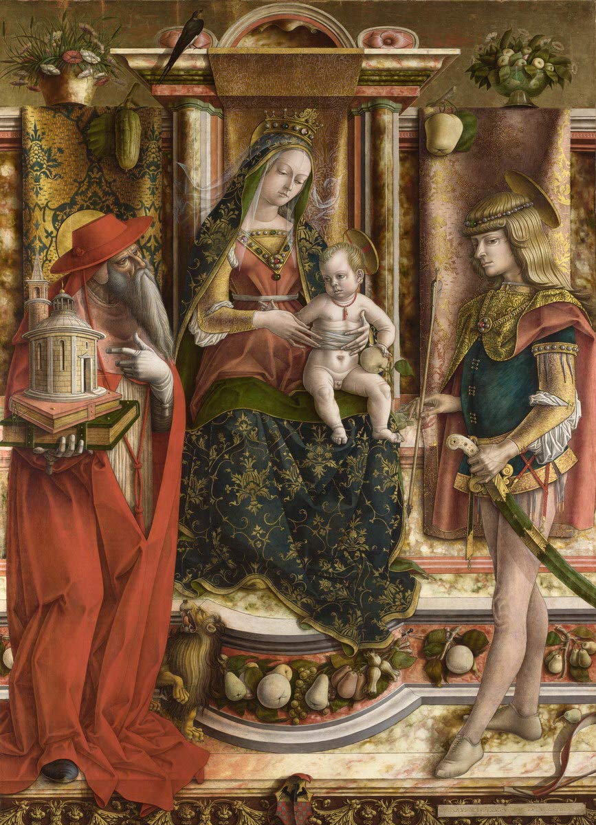 The Timeless Elegance of Carlo Crivelli's Madonna of the Swallow in Your Home