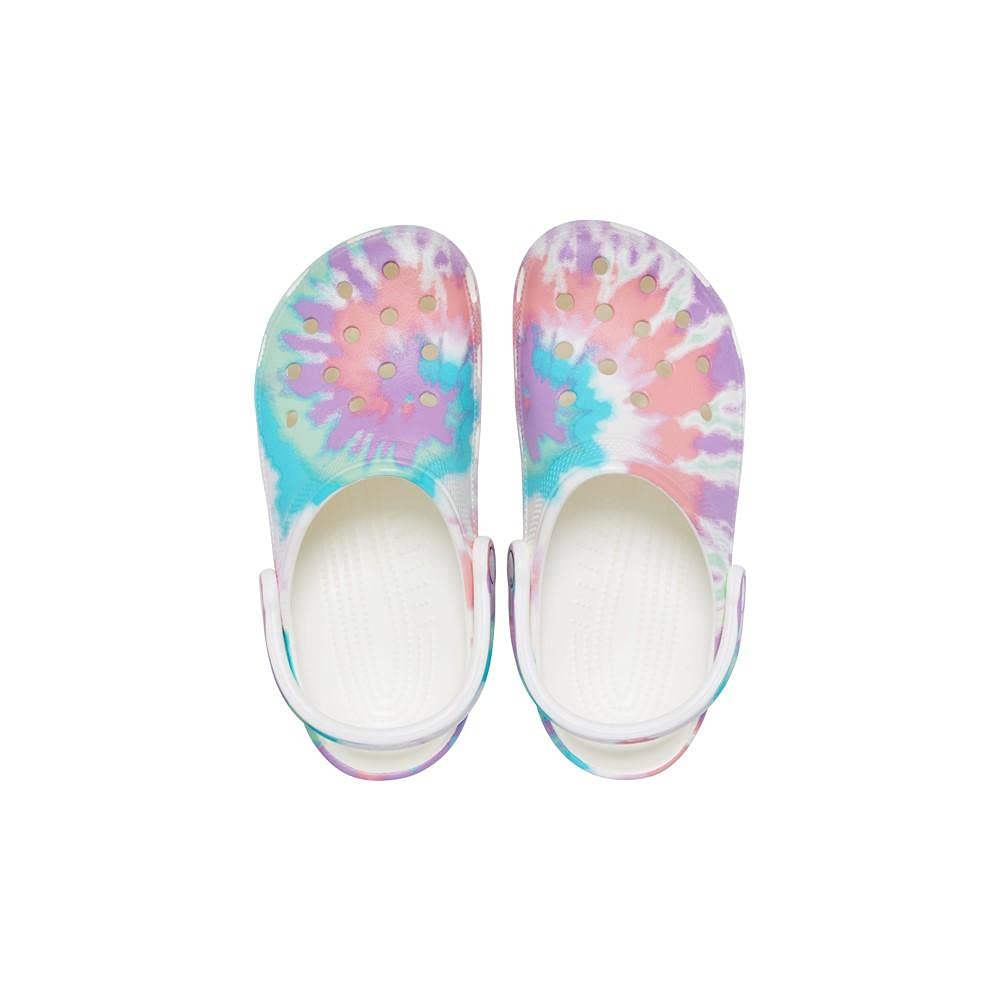 Crocs Classic Solar Rainbow Clogs | Comfortable & Lightweight Slip-On Shoes for Men & Women | Perfect for Beach, Pool, Garden & Casual Wear