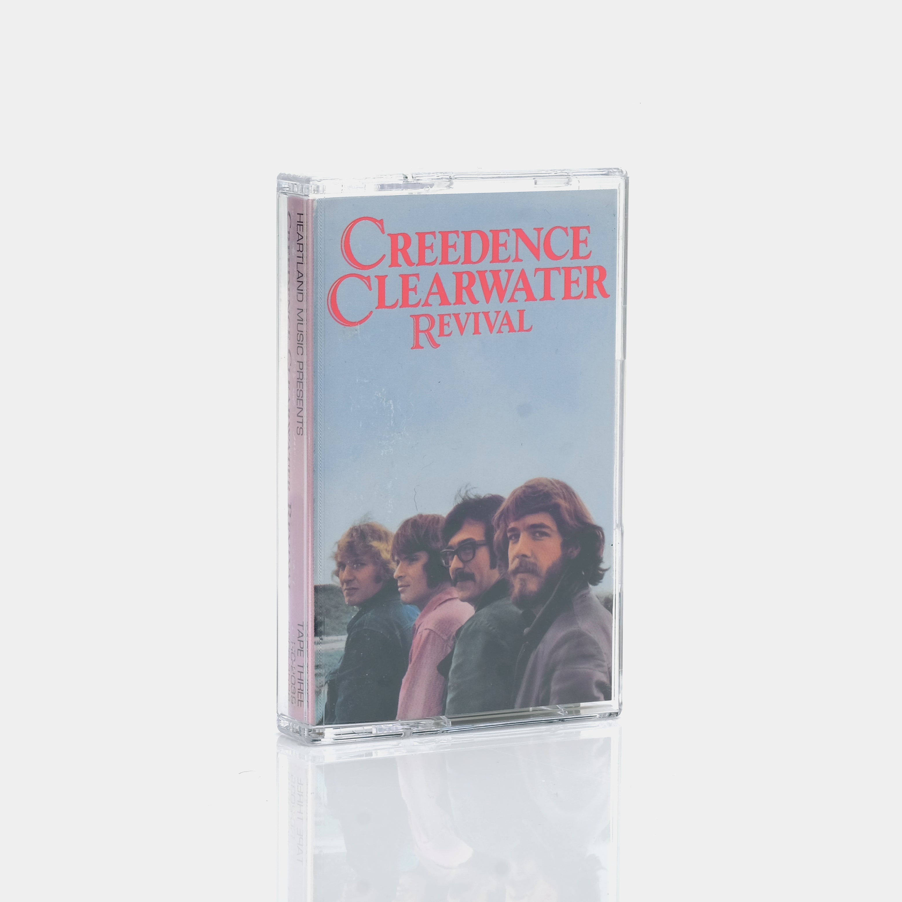 Creedence Clearwater Revival Heartland Music Presents Tape Three Cassette Tape - Vintage Music Collection for Car, Home & Retro Audio Enthusiasts