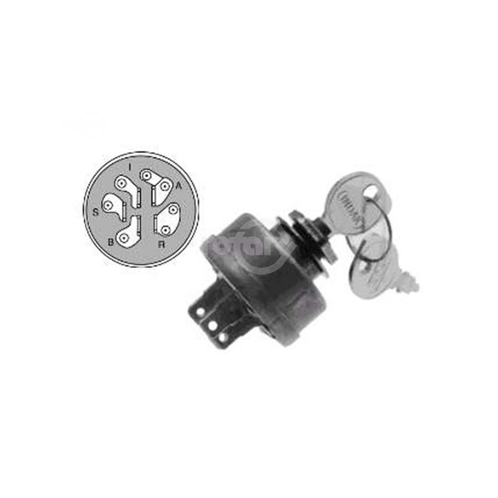 Genuine Gravely 19223 Ignition Switch Replacement - Compatible with Gravely Mowers & Tractors - Perfect for Lawn Maintenance & Landscaping Equipment